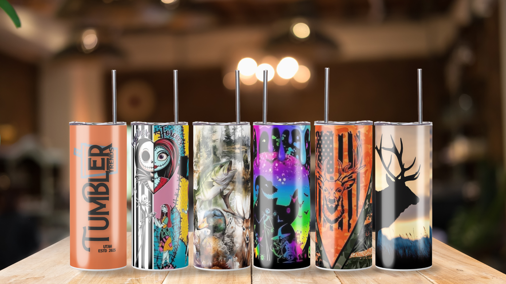 20 oz Skinny Tumbler Guitar A